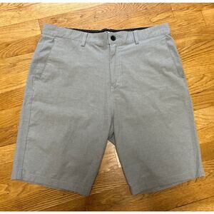 mens KNQR flat front golf / athletic shorts size 34 *B5